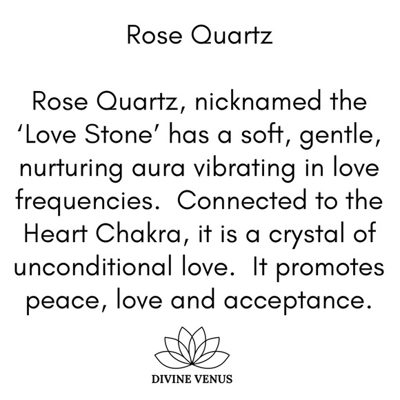 Rose Quartz Lotus Stretch Bracelet 🪷 Handmade With Love - Picture 9 of 9